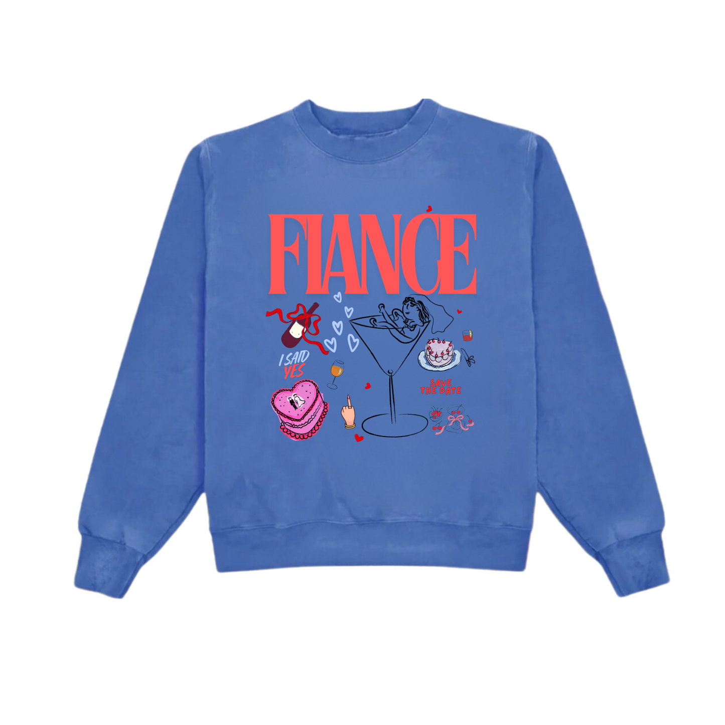 FIANCE SWEATSHIRT FOR NEW COUPLES