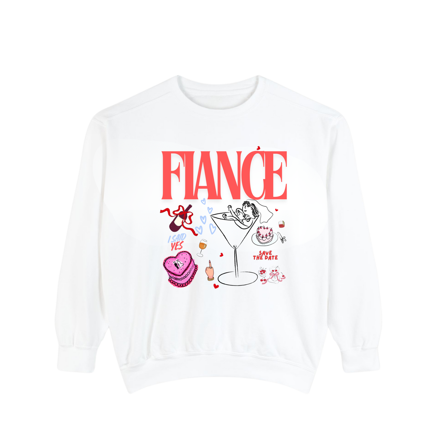 FIANCE SWEATSHIRT FOR NEW COUPLES