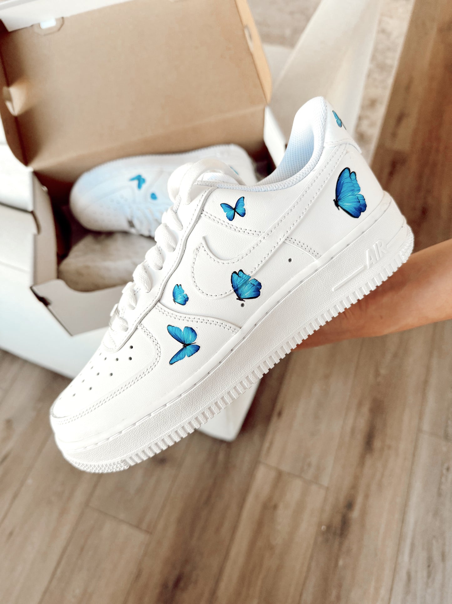 Butterfly nike air force custom