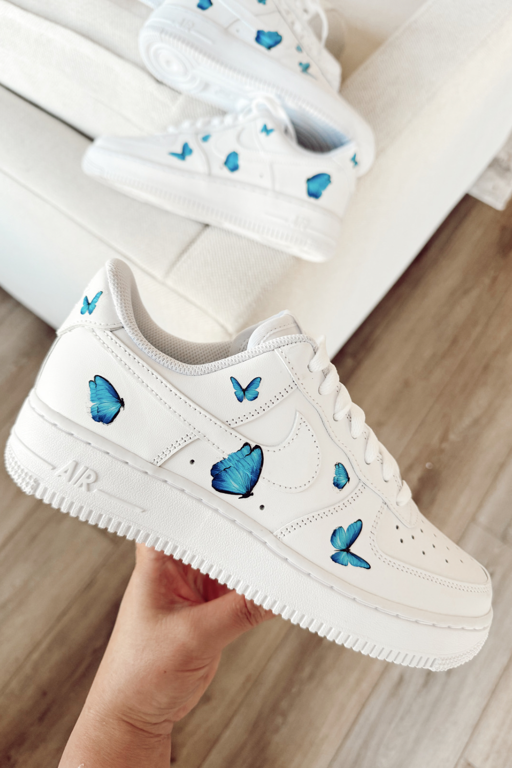 Butterfly nike air force custom