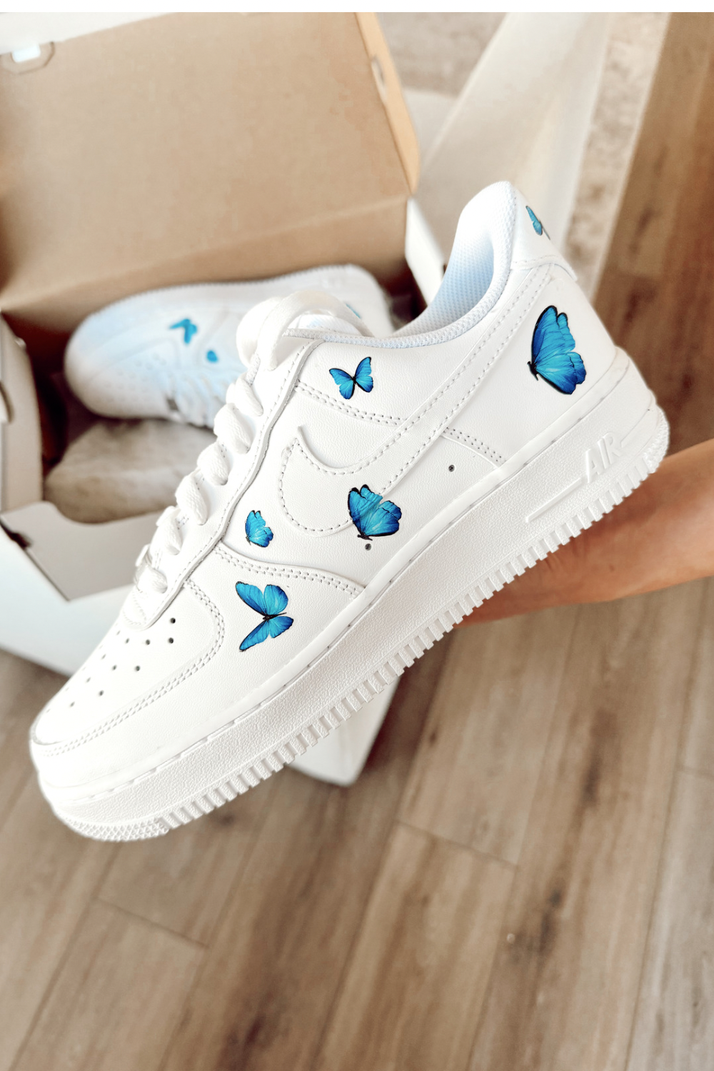 Butterfly nike air force custom