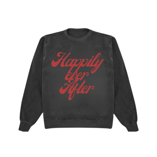 Happily ever after sweatshirt for new couple