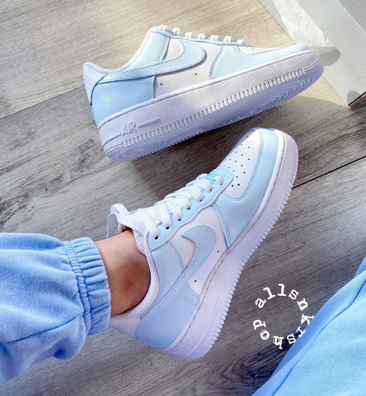 Custom painted Baby blue air force
